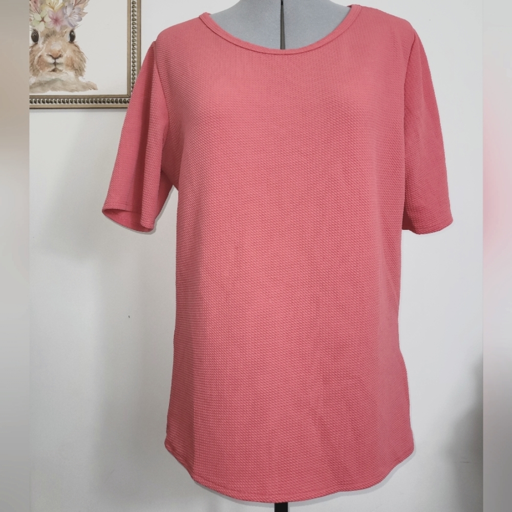 Coral LuLaRoe Classic T Size 2XL